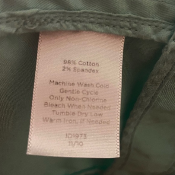 Petite Mint green 3/4 sleeve dress jacket with ruffles and pockets from Talbots - Picture 9 of 9